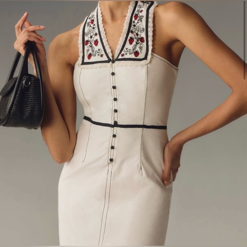 Maeve Halter Dress by Anthropologie